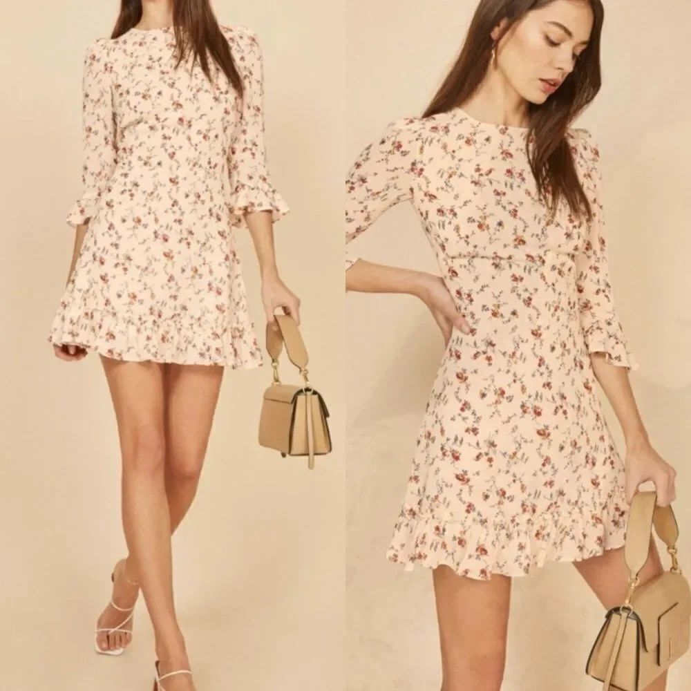 NWT Reformation Doutzen Dress in Gabrielle